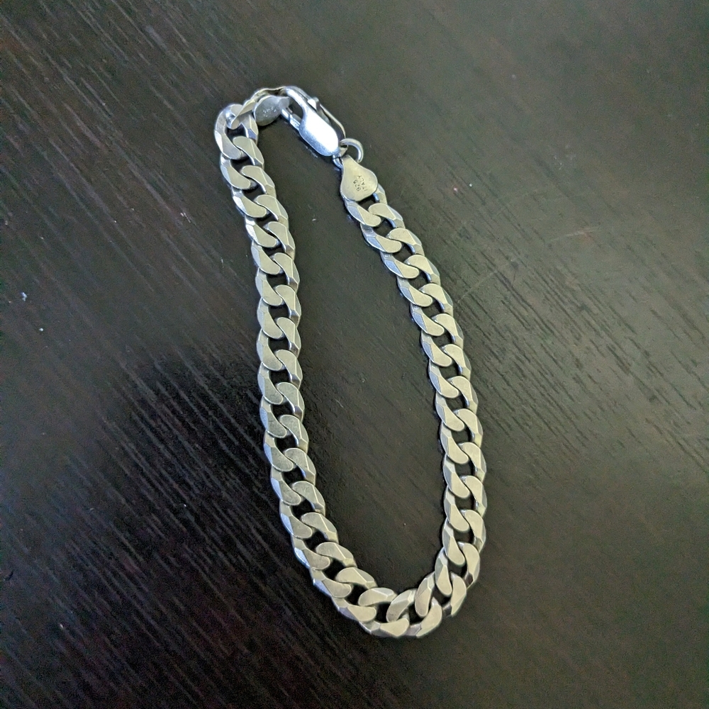 Men's link bracelet